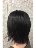 テラ(terra)&nbsp;伸ばしかけの黒髪外ハネボブ☆