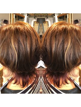 トゥルース 獨協大学前店(Hair&Make TRUTH) ハイライトインナーカラー