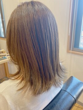アモ(Hair design 'Amo) 上品くびれミディ