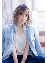 マノン バイ エイチ(MANON by H) 《MANON by H》大人ボブ×ミルクティーカラー