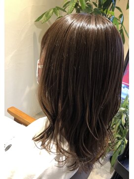 カタチバイアンジュ 長町南店(katachi byAnge) 【katachi】セミディ×ベージュカラー