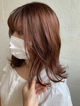 ゲン(gen.) @gen.yamada_kaho_ 暖色系ラフニュアンス