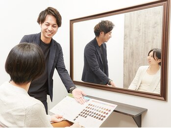 ヘアメディカルサロン 札幌の写真/【札幌駅南口3分】髪だけでなく、頭皮にも負担の少ないヒアルロン酸成分を配合した薬剤で憧れの美髪へ