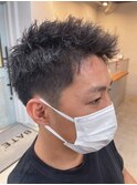 短髪×ソフトツイスト