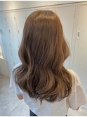 大人かわいい20代30代40代小顔ショコラベージュ１Zina船橋