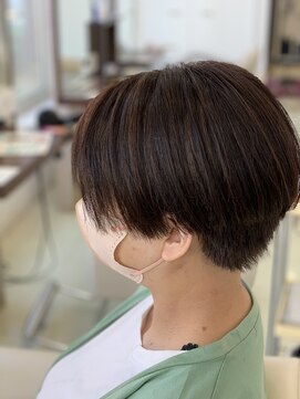 リッチアリュール(Ricci ALLURE) ショートボブ/メンズライク/アースカラー/30代/40代/50代