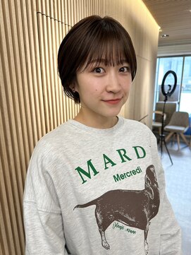 ロンドプロフィール 浦和(Lond profil) 浦和ショートヘアショートカット白髪ぼかし白髪染めボブ