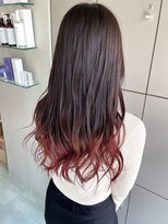 エイト 沖縄豊崎店(EIGHT toyosaki)&nbsp;【EIGHT 豊崎】お客様スタイル_デザインカラー×裾カラー