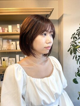 ラテ ヘア リリィ(latte hair lily) 大人可愛い/ボブ