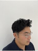 爽やかアップバング