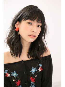 エイチバイシオミエイチ 神戸三宮(H by shiomi H) 【shiomi H】黒髪ウェーブ