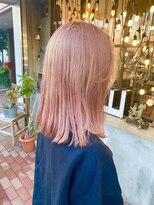 スロウ(Slow)&nbsp;ケアブリーチカラー×ピンクベージュ