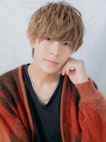 モッズヘア メン 上尾東口店(mod's hair men)&nbsp;ハイトーンカラーのカジュアルツイスパマッシュヘアa上尾