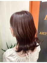 【大人カラー/ピンクブラウン/ツヤカラー】20代30代40代50代
