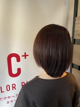 カラープラス 丹波橋店 全体染め+集中トリートメント