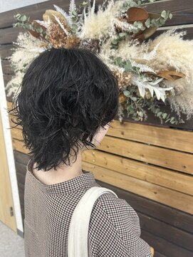 フェイス 日向店(face) ウルフパーマ