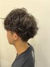 メンズカット＋スパイラルパーマ