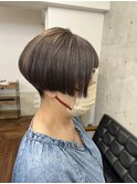 大人刈り上げショートヘア/前下がりショート【横浜】