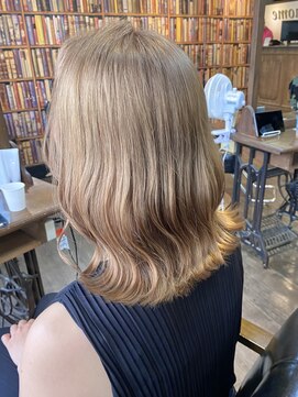エイチエムヘアーホーム 池袋2号店(H M hair home) ミルクティーブロンド