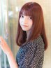 【ご新規様or次回予約】カット+艶カラー+キューティクル強化Tr￥14000→￥10200