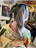 成人式ツインテール♪♪
