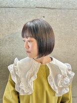 フォレストミラー(Forest Mirror) 艶グレージュ×ミニボブ  Forest Mirror新宿☆ S/S