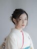 【お出かけコース】訪問着着付け＋ＳＥＴ　　14900　必ずTELで事前に連絡必須