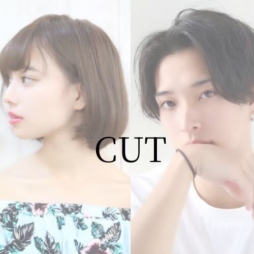 カット+シャンプー\3200