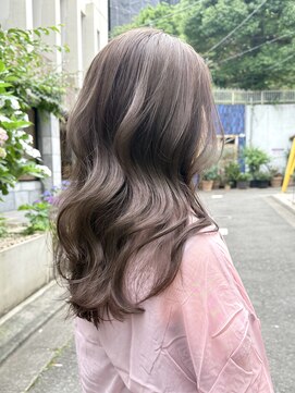 ティエラ 原宿 表参道(Tierra) 原宿表参道 OLさんも安心!柔らかさのあるシアーグレージュ*