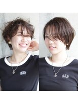 ラピスリビング 戸祭店(LAPIS LiViNg) マッシュショートヘア