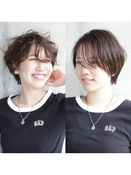 ラピスリビング 戸祭店(LAPIS LiViNg) マッシュショートヘア
