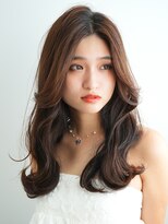 ニューヨークニューヨーク 桂店(NYNY) ☆センターパート/くびれヘア/韓国風巻き/ナチュラルブラウン