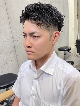 リバティーエー 西大島店(LIBERTY-A) メンズショートパーマ/ビジネス/刈り上げ