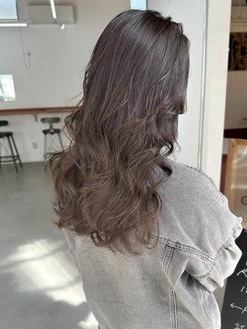 オー(OOO) 透け感グレージュ◯