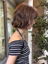 メゾンアクア 表参道(Maison ACQUA)&nbsp;ミディアムパーマデジタルパーマボブパーマ表参道ボブパーマ