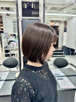 トニーアンドガイ 青山店(TONI & GUY) コンパクトボブ シアカラーミントアッシュカーキベージュ