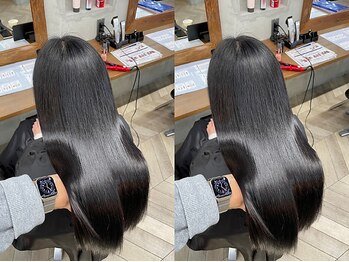 アンジェリカ 尼崎店(ANGELICA)の写真/【JR尼崎駅◆2分】ナチュラルに綺麗に染まるカラーが人気♪【JR尼崎/レイヤーカット/韓国風/髪質改善】