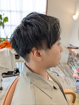 オレンジハウス 刈り上げマッシュ