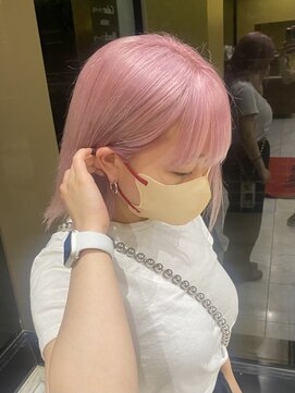 明るめピンク！