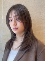 ビュートリアム265(BEAUTRIUM 265) ★流れるカーテンバング/小顔くびれミディアムレイヤー/銀座20代