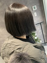 ロイ 梅田(Roy)&nbsp;顎ラインボブ/白髪染め/クール/マット