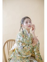 ヘアメイクサロンシャルメ(Hair Make Salon CHARMER)&nbsp;袴に合わせたヘアスタイル☆カチモリヘア