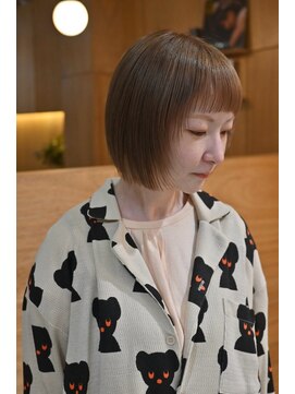 パークホワイト 代官山(PARK White) ボブウルフハッシュカットショートウルフボブ小顔カット