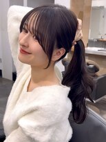 アビー(ABBEY3)&nbsp;顔まわり顔周り前髪カットミディアムレイヤーロングレイヤー