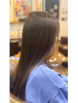 ワン エイティー ディグリース 恵比寿(180°One Eighty Degrees.) 光を味方に◎髪質改善オリーブベージュカラー!