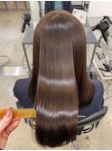 縮毛矯正/似合わせカット/ミディアムレイヤーカット/新宿