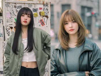 ヘアーアンジェ 南矢野目店(Hair ange)の写真/★HPB AWARD SALON 2022~2025 上位入賞★驚異の艶感!【カット+縮毛矯正+髪質改善高濃度水素TR ¥18000】