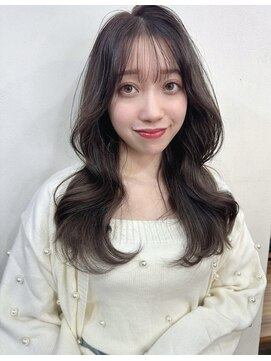 レイラバイアフロート 吉祥寺(Lila by afloat) 顔まわりカット/ラベンダーグレージュ/レイヤーカット