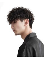 アストラ(ASTRA)&nbsp;MEN’S HAIR/波巻きツイストスパイラル/リバースセンターパート