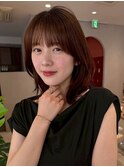 髪質改善＊顔周りレイヤーミニウルフ＊美髪【Zina 川崎西口】